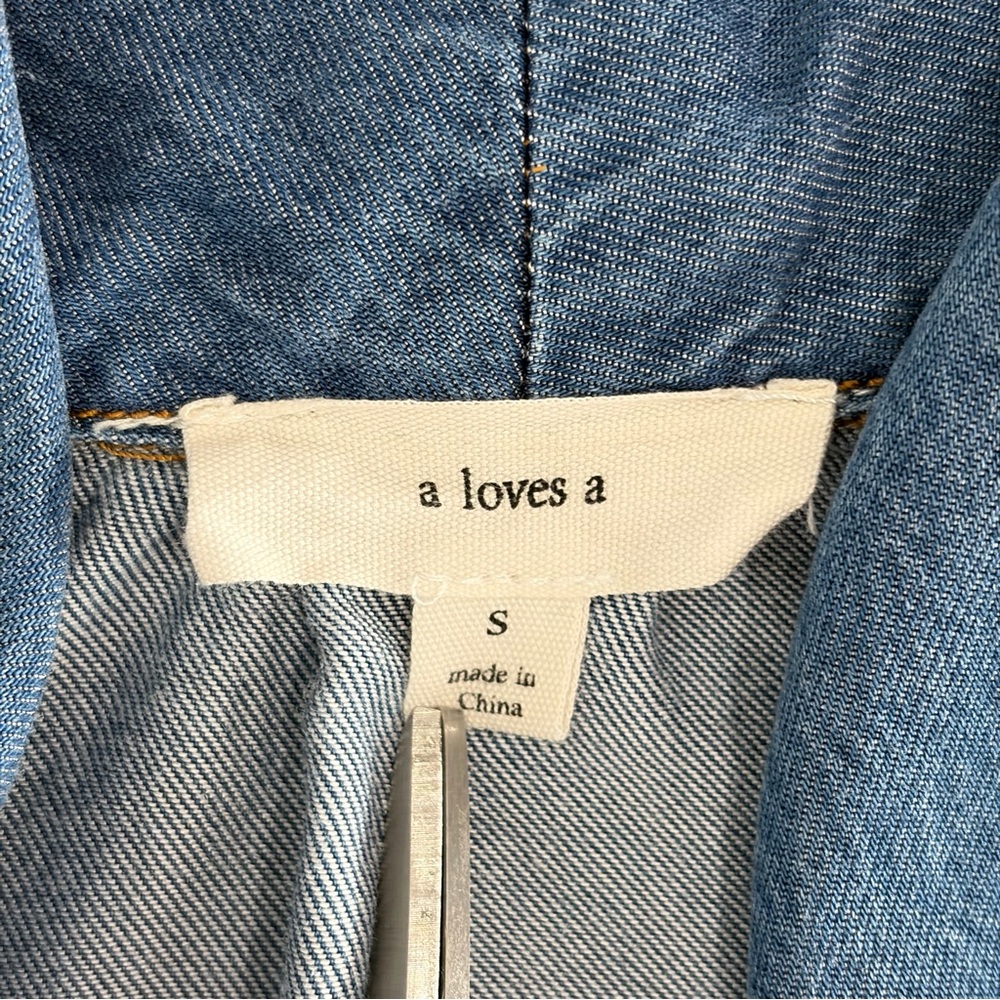 a loves a Lyocell Blue Denim Dress (S) - Picture 6 of 10